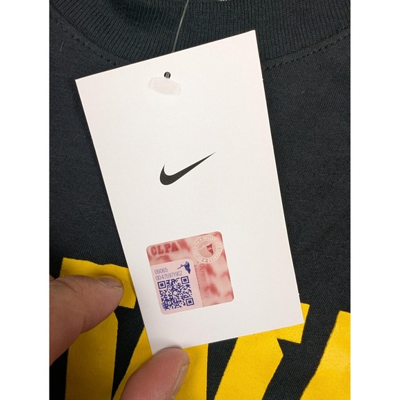 Iowa Hawkeyes Shirt Womens Medium Black NCAA Basketball Clark 22 Nike T-Shirt - Picture 4 of 13